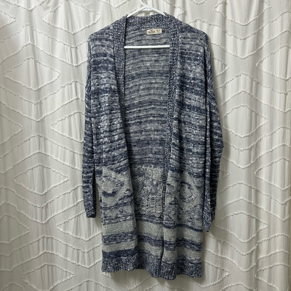 Hollister Tribal Print Duster Cardigan